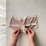 شورت مدال نخی لبه لیزری - تصویر 5